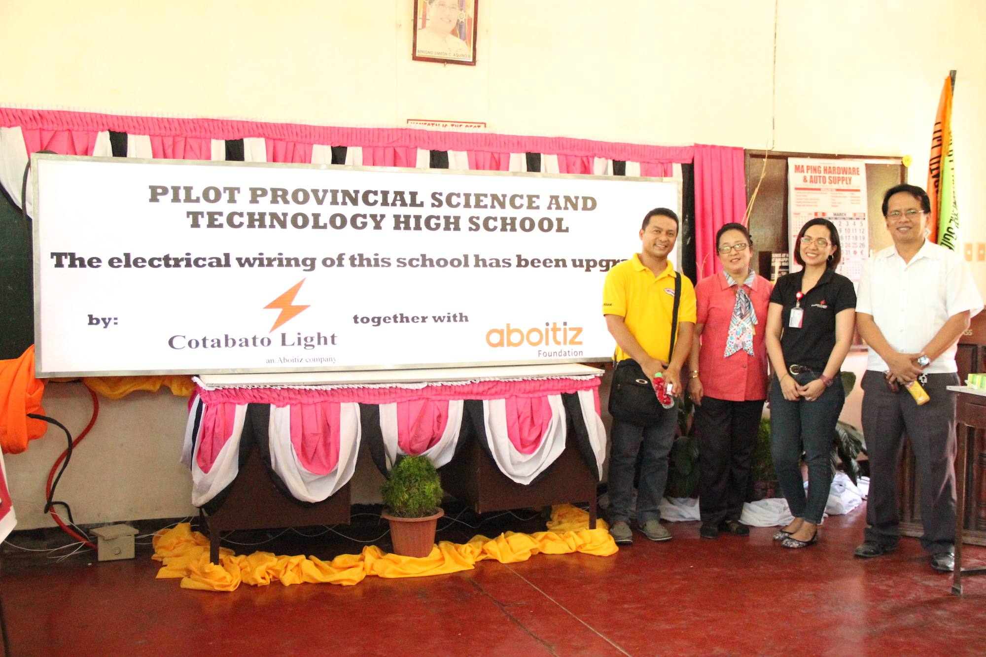 DUs rewire classrooms in time for school opening 2