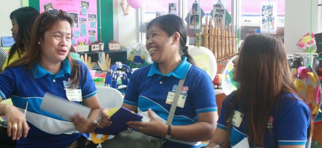 PREPARATION FOR K-12. All smiles for DepEd public school teachers during their learning sessions with CIS resource persons.