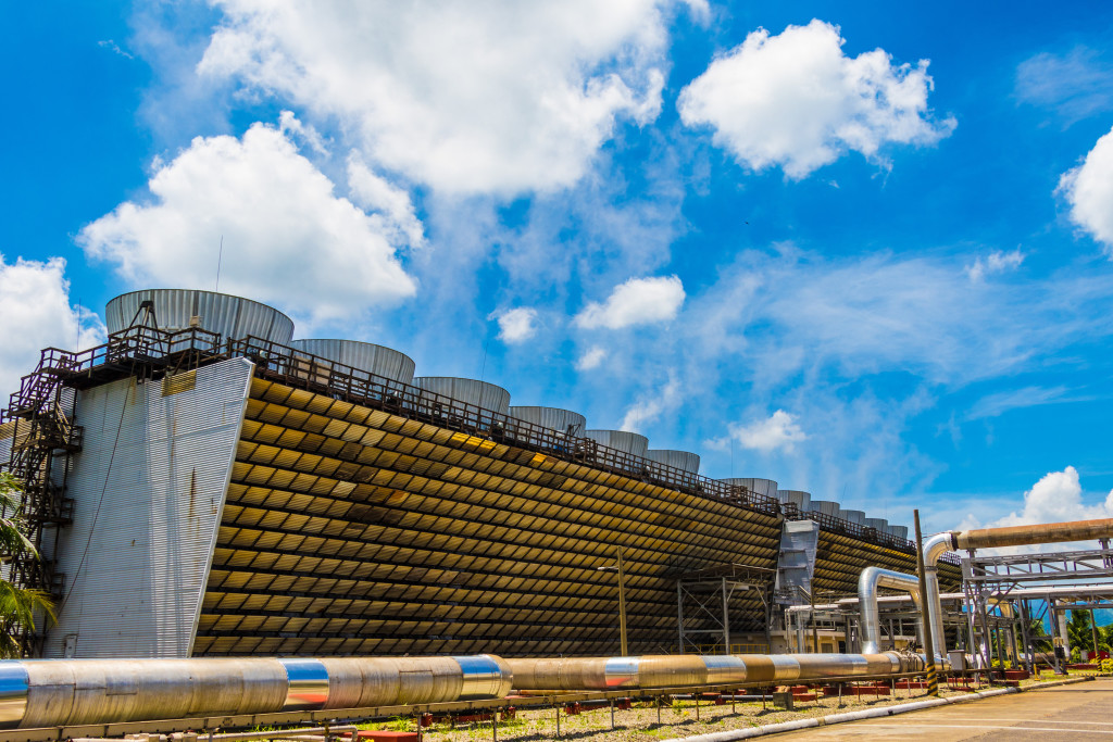 The MakBan Geothermal Power Plant in Bay, Laguna