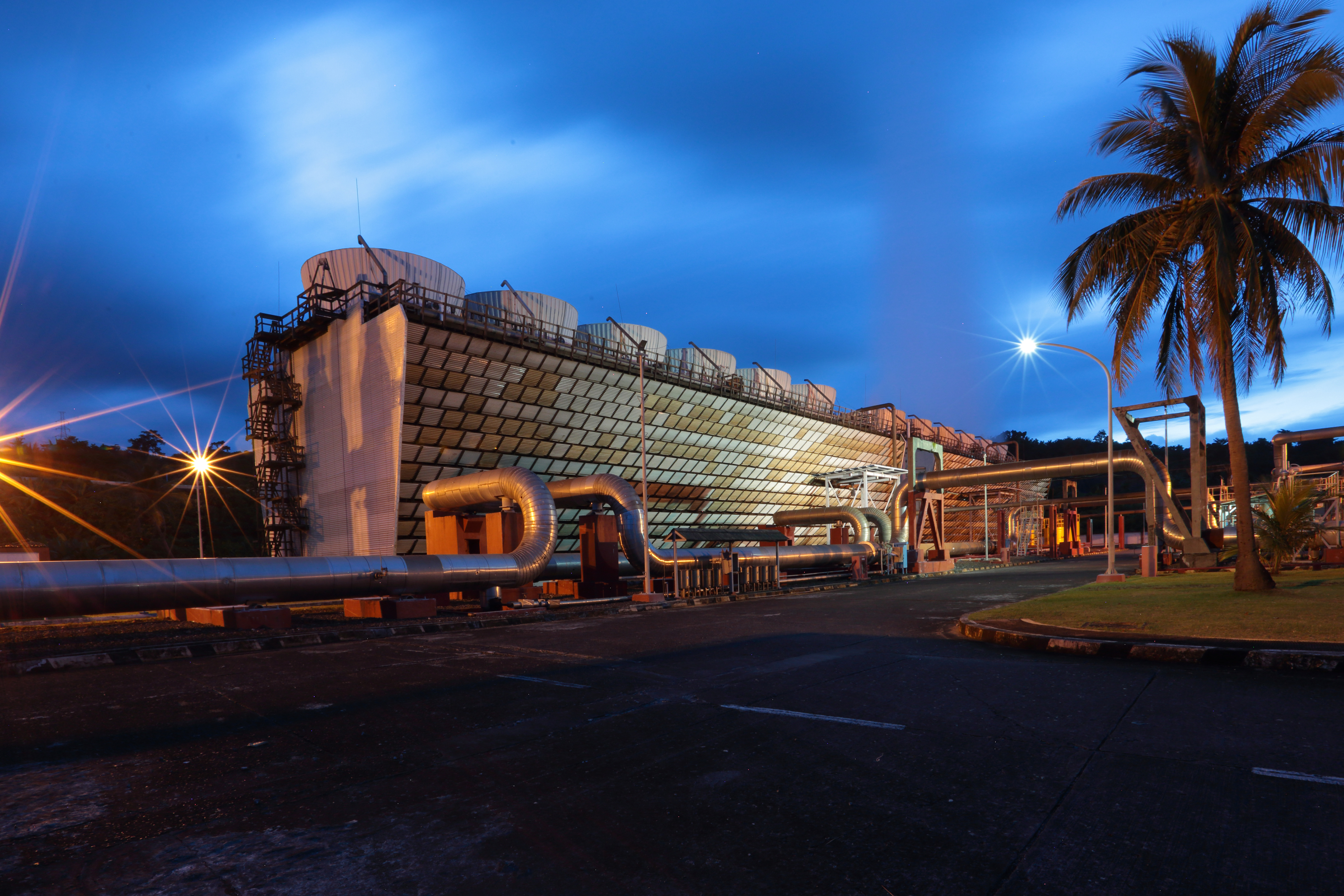 Tiwi geo plant