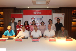 Aboitiz Foundation, Abojeb Company, and Philippine Red Cross
