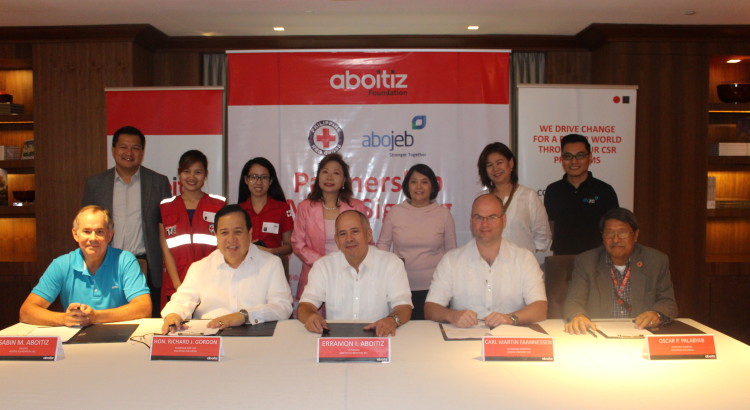 Aboitiz Foundation, Abojeb Company, and Philippine Red Cross