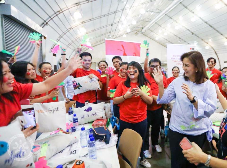 Aboitiz Group Volunteers Cheer With VP Leni Robredo