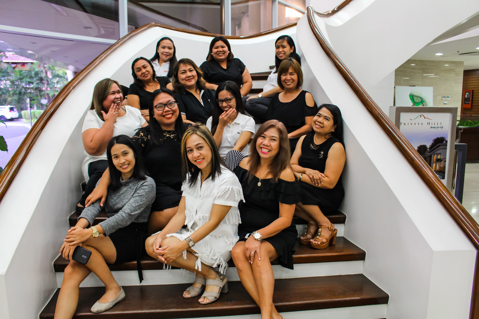 stairs women